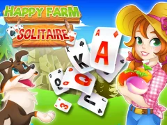 Leikur Happy Farm Solitaire á netinu