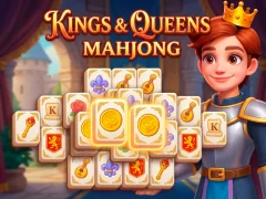 Leikur Kings and Queens Mahjong á netinu
