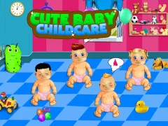 Leikur Cute Baby Child Care á netinu