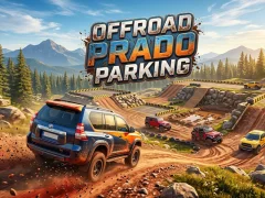 Leikur Offroad Prado Parking á netinu