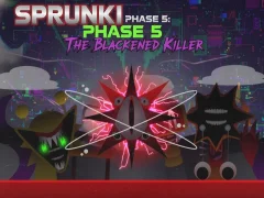 Leikur Sprunki Phase 5: The Blackened Killer á netinu