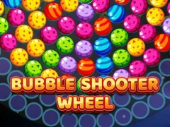 Leikur Bubble Shooter Fruits Wheel á netinu