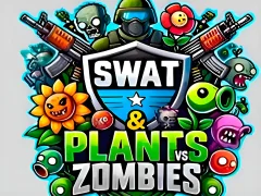 Leikur SWAT & Plants vs Zombies á netinu