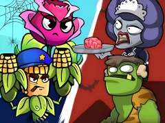 Leikur Plants Vs Zombies - Merge Defense á netinu