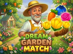 Leikur Match Dream Garden á netinu
