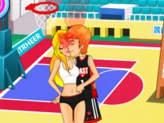 Leikur Basketball Kissing á netinu