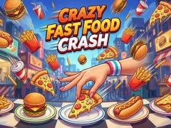Leikur Crazy Fast Food Crash á netinu