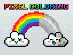 Leikur Pixel Coloring á netinu