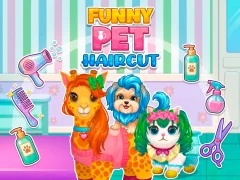 Leikur Funny Pet Haircut á netinu