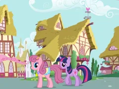 Leikur My Little Pony Friendship magic Adventures in Ponyville á netinu