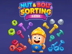 Leikur Nuts & Bolt Sorting Game á netinu