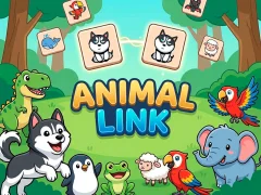Leikur Animal Link á netinu