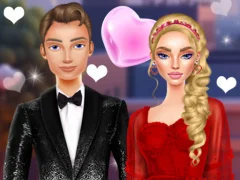 Leikur Valentine's Day Couple Date á netinu