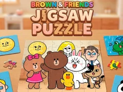 Leikur Brown And Friends Jigsaw Puzzle á netinu