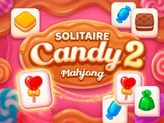 Leikur Solitaire Mahjong Candy 2 á netinu