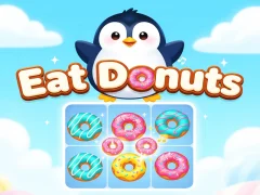 Leikur Eat Donuts á netinu