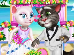 Leikur Ben and Kitty Wedding Day á netinu