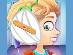 Leikur Children's doctor: Treating ears á netinu
