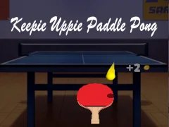 Leikur Keepie Uppie Paddle Pong á netinu
