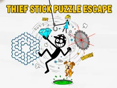 Leikur Thief Stick Puzzle Escape á netinu