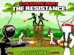 Leikur Stickman Army: The Resistance á netinu