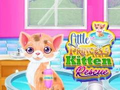 Leikur Little Princess Kitten Rescue á netinu