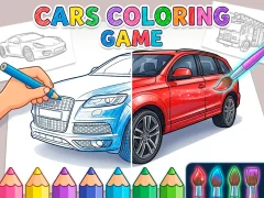 Leikur Cars Coloring Game á netinu
