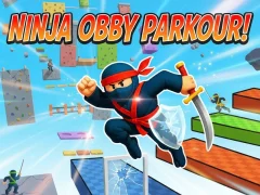 Leikur Ninja Obby Parkour á netinu