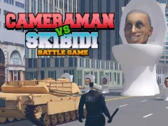 Leikur Cameraman vs Skibidi Battle Game á netinu
