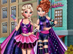 Leikur Superhero Spring Princess Dress Up á netinu