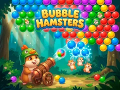 Leikur Bubble Hamsters á netinu