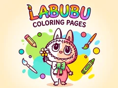 Leikur Labubu Coloring Pages á netinu