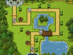 Leikur Medieval Castle Defense á netinu