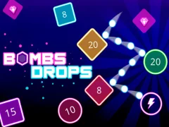 Leikur Bombs Drops á netinu