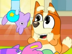 Leikur Jigsaw Puzzle: Bluey Toy Claw Machine á netinu