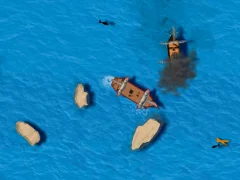 Leikur The Pirate Sea: The Smuggler's Way á netinu