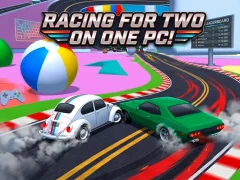 Leikur Racing for Two on One PC! á netinu