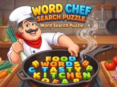 Leikur Word Shef Search Puzzle á netinu