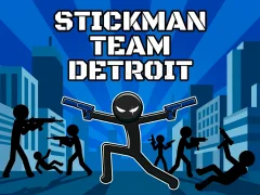 Leikur Stickman Team Detroit á netinu