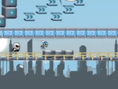 Leikur Gravity Guy HTML5 á netinu