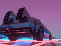 Leikur Futuristic Racer á netinu