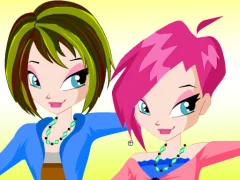Leikur Winx Tecna Dressup á netinu