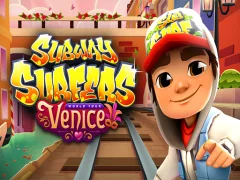 Leikur My World Tour Subway Surfers Venice á netinu