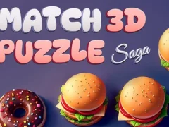 Leikur Match 3D Puzzle Saga á netinu