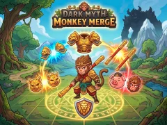 Leikur Dark Myth: Monkey Merge á netinu