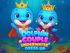 Leikur Dolphin Couple Underwater Dress Up á netinu