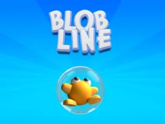 Leikur Blob Line á netinu