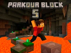 Leikur Parkour Block 5 á netinu