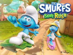 Leikur The Smurfs Skate Rush á netinu