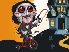 Leikur Scary Faces Jigsaw á netinu